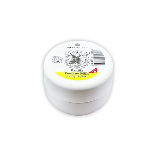 Unt de corp cu lapte de magarita si vanilie, 60ml, Fresh Secrets