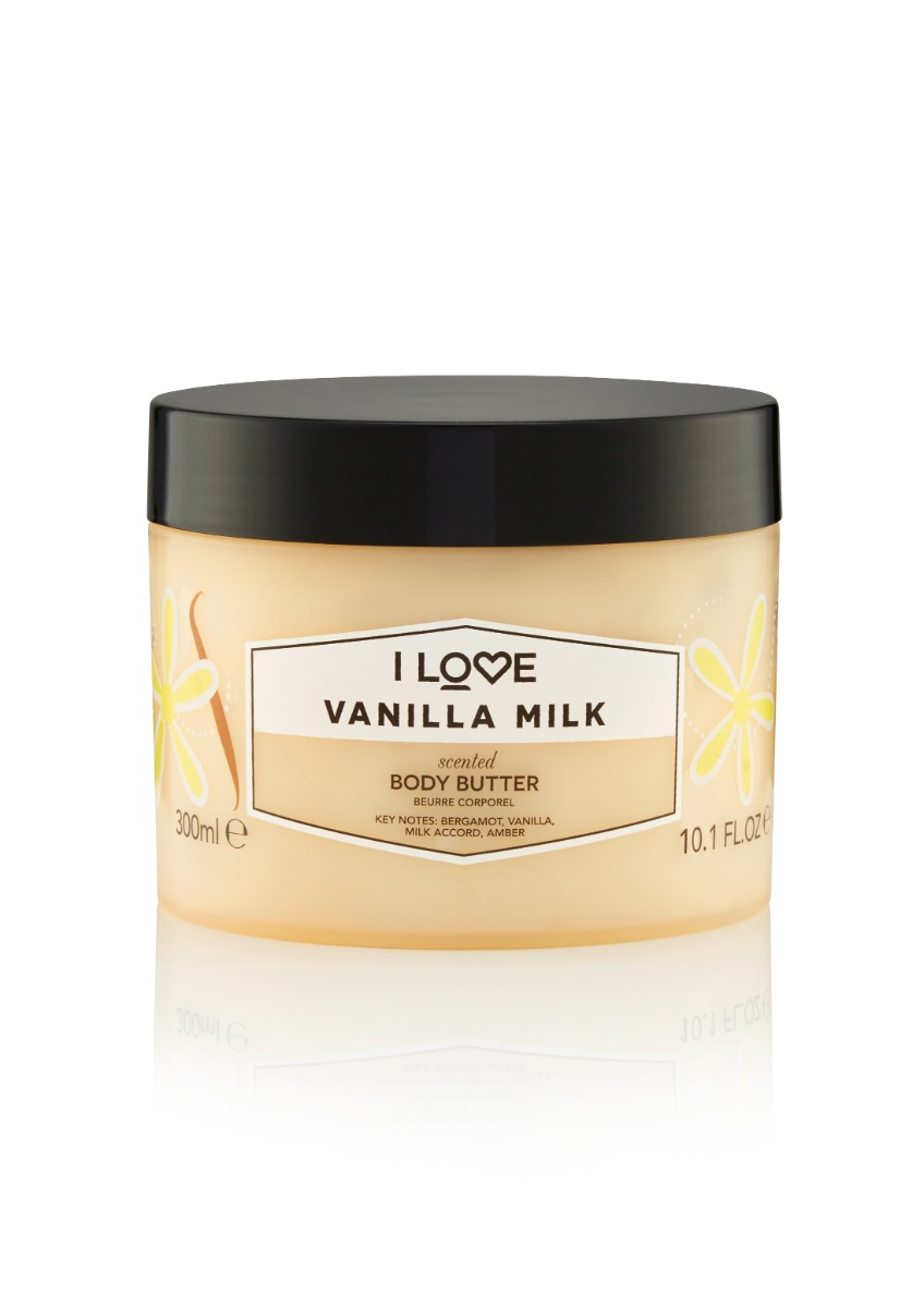 Unt de corp Vanilla Milk Signature, 330ml, I Love Cosmetics