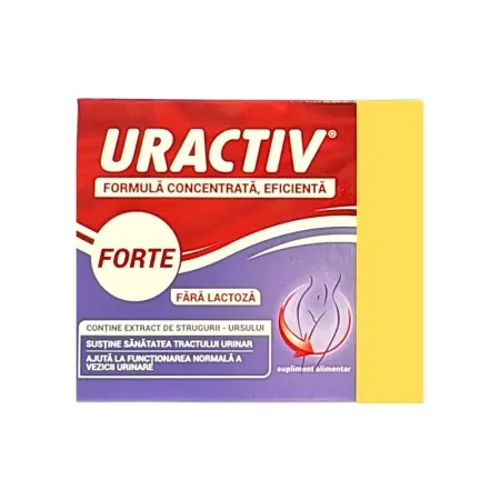 Uractiv Forte fara lactoza, 10 capsule, Terapia