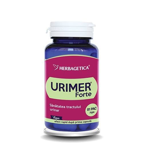 Urimer forte, 10 capsule, Herbagetica