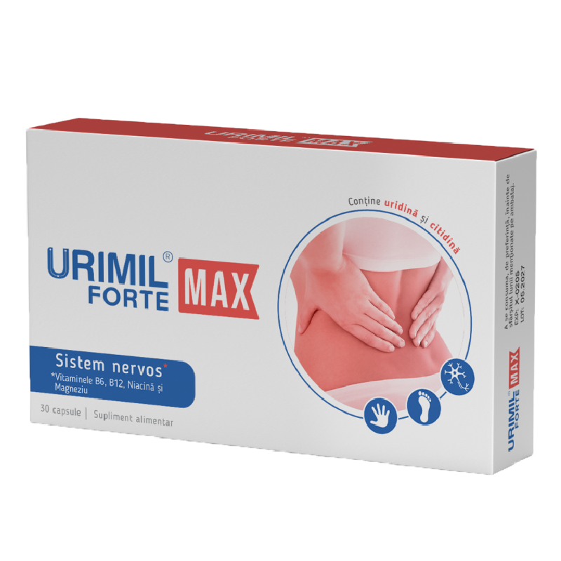 Urimil Forte Max, 30 capsule, Naturpharma