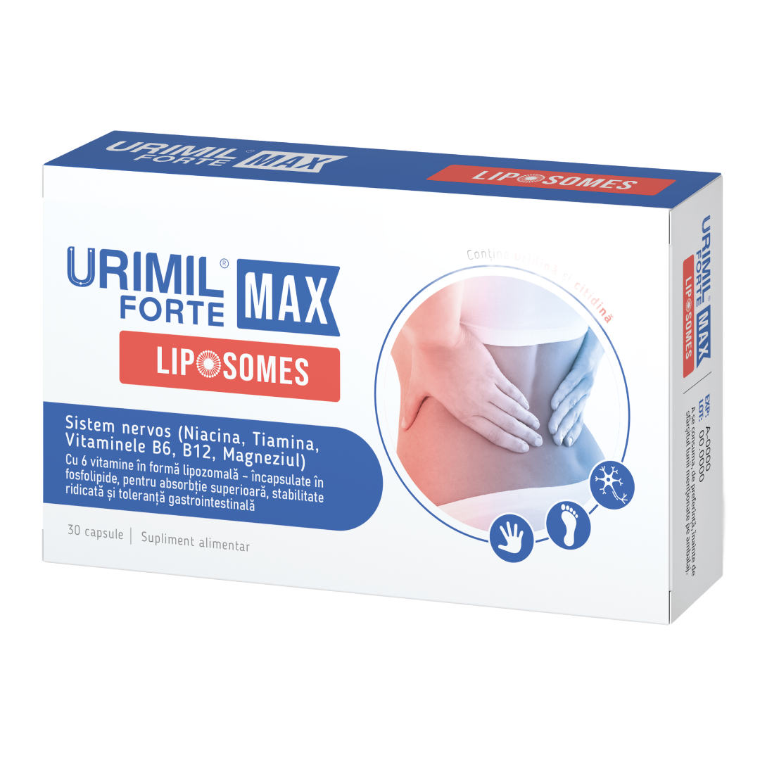 Urimil Forte Max Liposomes, 30 capsule, Naturpharma