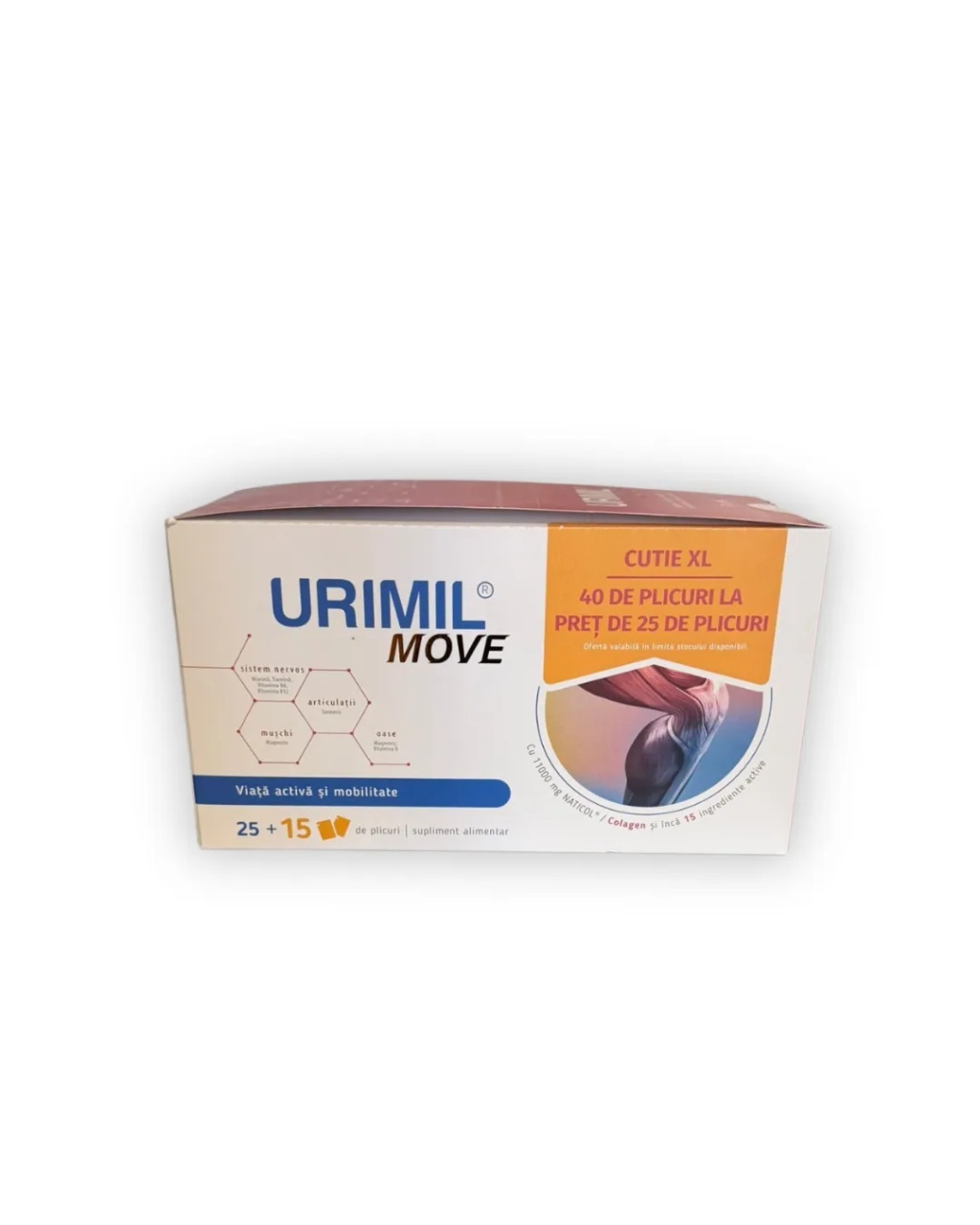 Urimil Move, 40 plicuri, Naturpharma