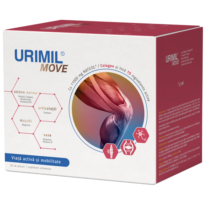 Urimil Move, Naturpharma | 25 plicuri