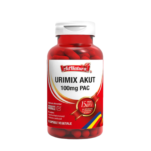 Urimix Akut 100mg, 15 capsule, AdNatura