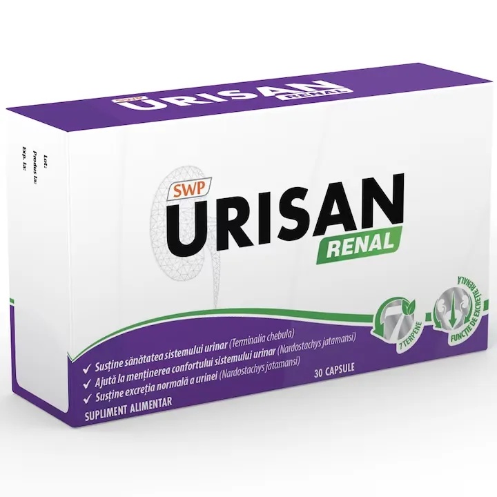 Urisan Renal, 30 capsule, Sun Wave Pharma