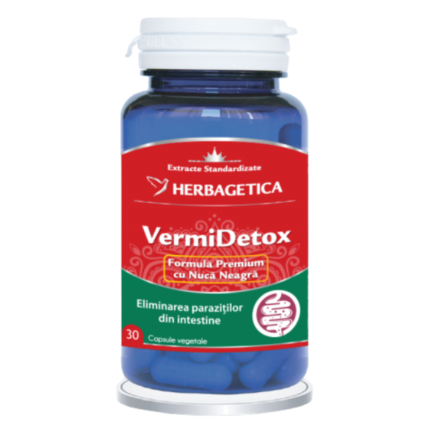 VermiDetox, Herbagetica | 30 capsule