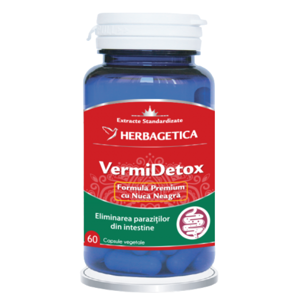 VermiDetox, Herbagetica | 60 capsule
