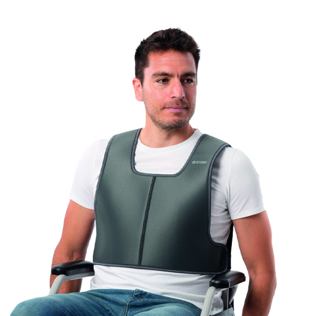 Vesta protectie fotoliu rulant, fara fermoar L/XL