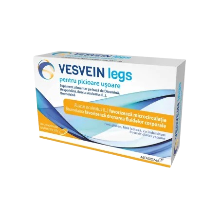 Vesvein Legs, 30 comprimate, Alfasigma