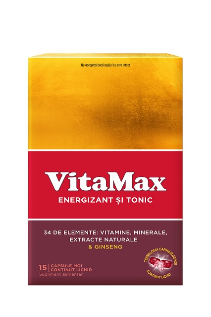 Vitamax, 15 capsule moi, Perrigo