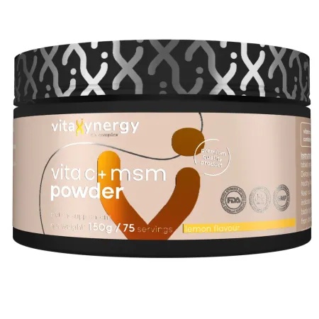 Vitamina C + MSM pudra, 150g, VitaXynergy