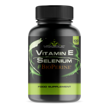 Vitamina E si Seleniu, 100 capsule, Vitabolic