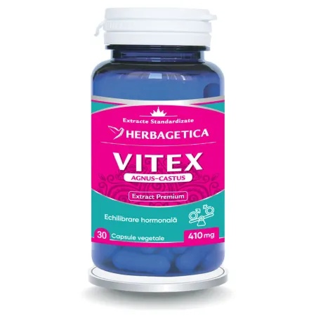 Vitex Agnus-Castus, 30 capsule, Herbagetica