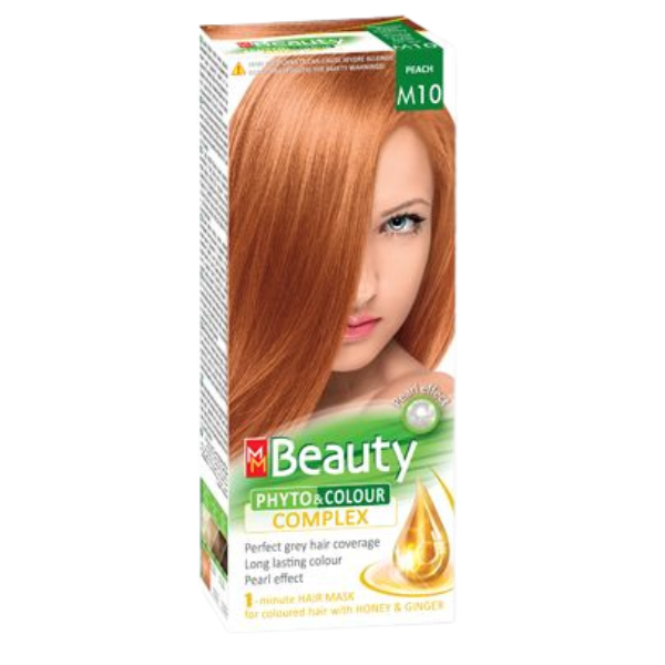 Vopsea de par M10 Piersica, MM Beauty | 110 g
