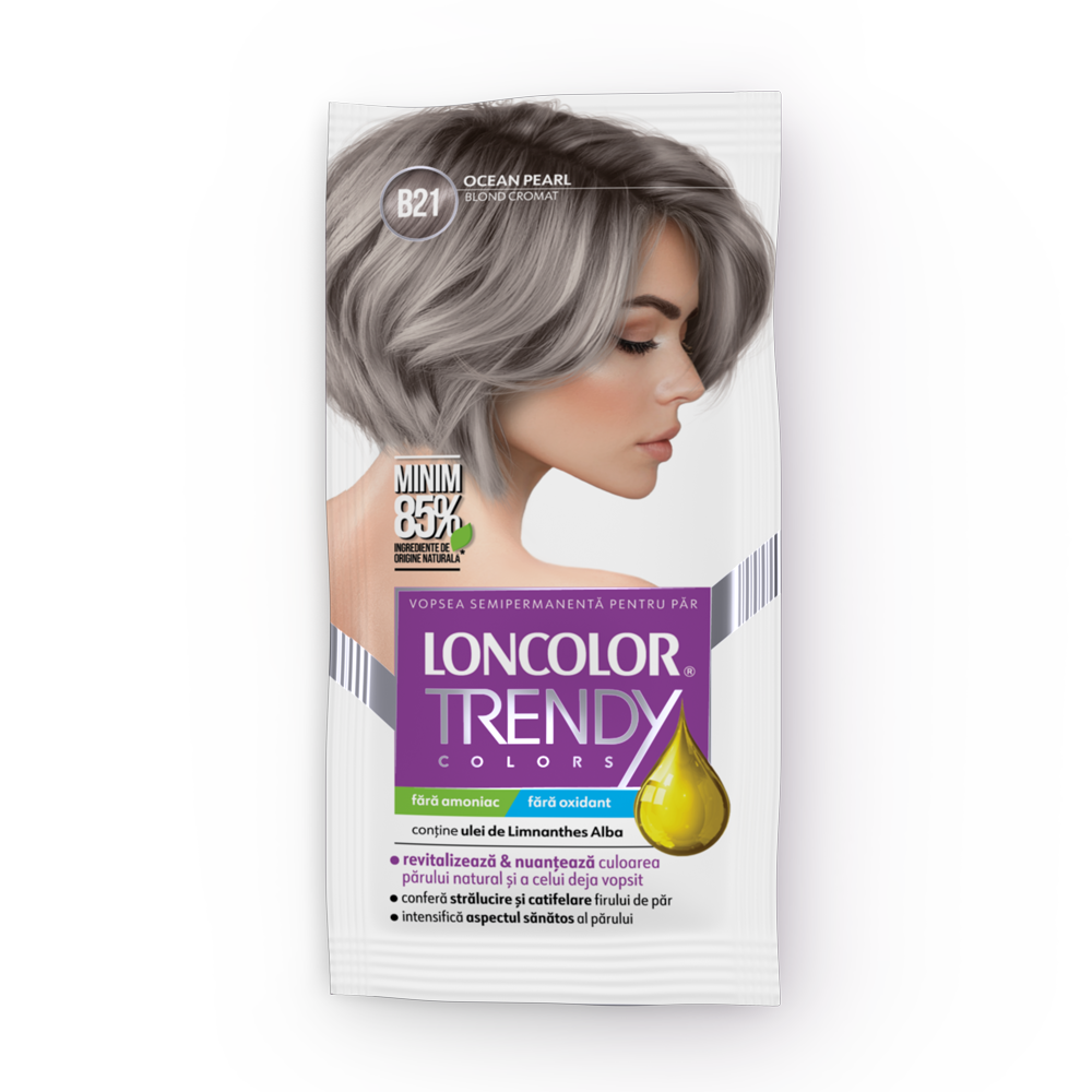 Vopsea de par semi-permanenta Trendy Colors B21, 50ml, Loncolor