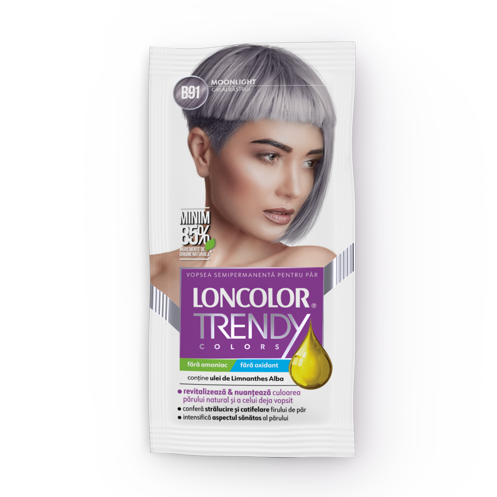Vopsea de par semi-permanenta Trendy Colors B91, 50ml, Loncolor