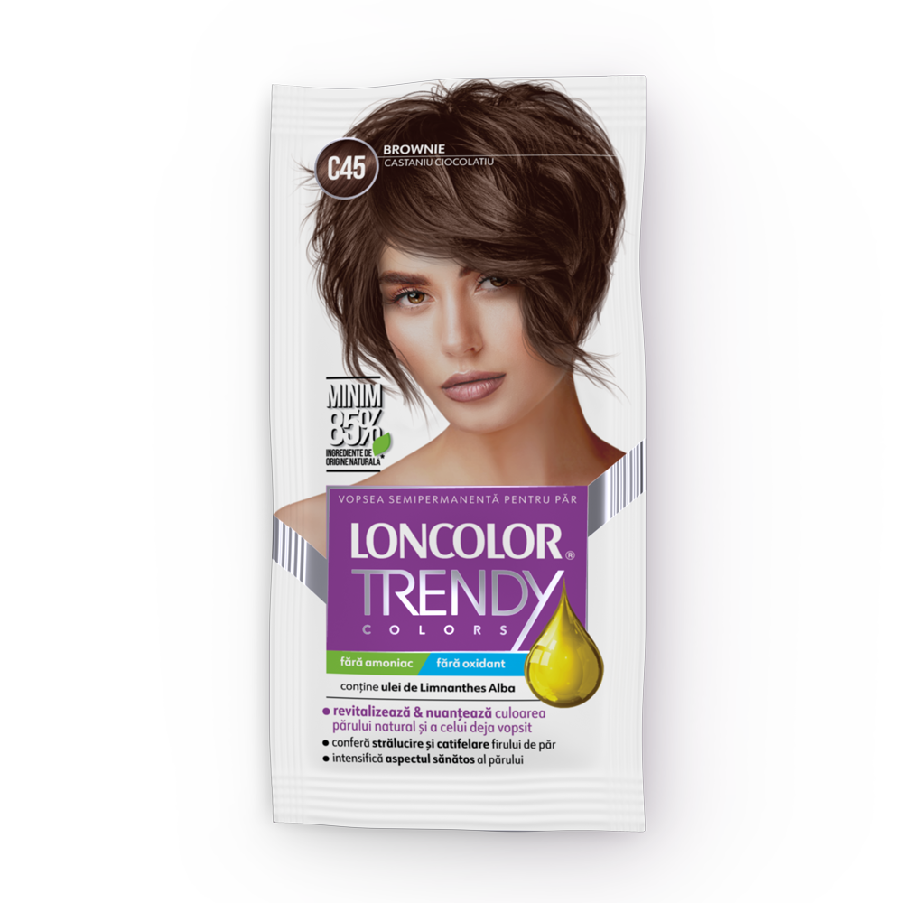 Vopsea de par semi-permanenta Trendy Colors C45, 50ml, Loncolor