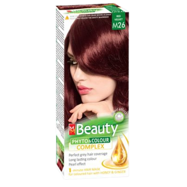 Vopsea par M26 - Rosu Catifelat, MM Beauty