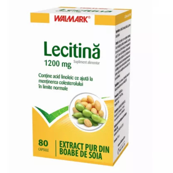 W-LECITINA 1200MG X80 WALMARK