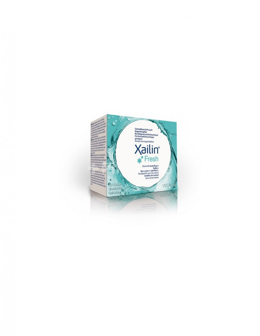 Xailin Fresh solutie oftalmica 0.4 ml, 30 monodoze, VISUfarma