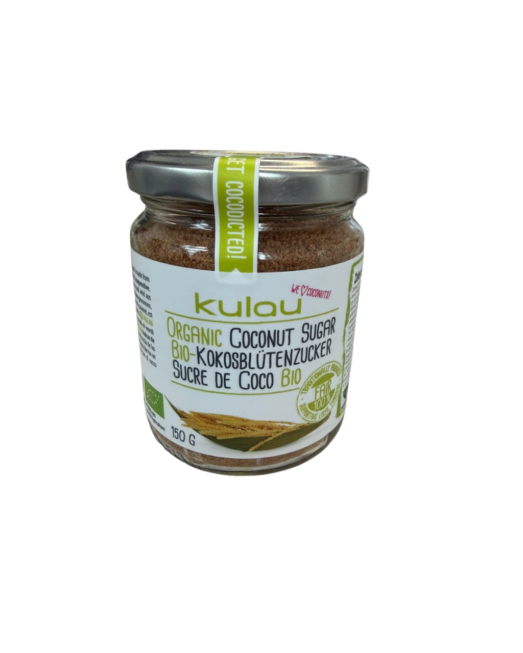 Zahar nectar cocos bio, 150g, Kulau