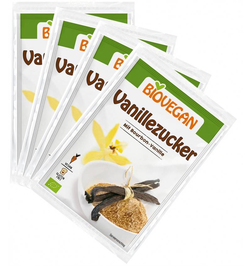 Zahar vanilat Bio, 4*8 g Biovegan - poza 1