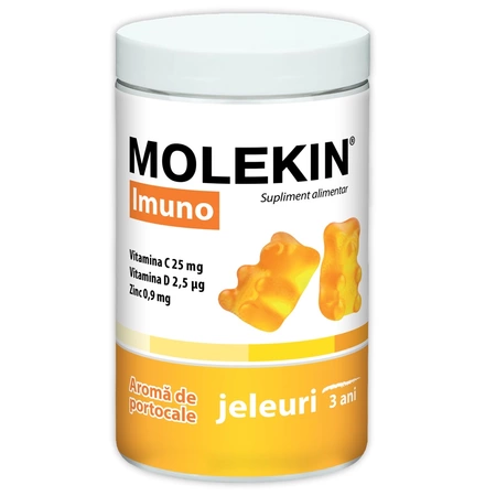 ZDROVIT MOLEKINM IMUNO 3ANI+ PORTOCALE X60 JELEURI NP PHARMA