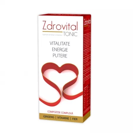 Zdrovital Tonic sirop, 500ml, Zdrovit