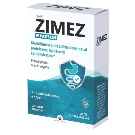 Zimez Enzym, 30cps, Sun Wave Pharma
