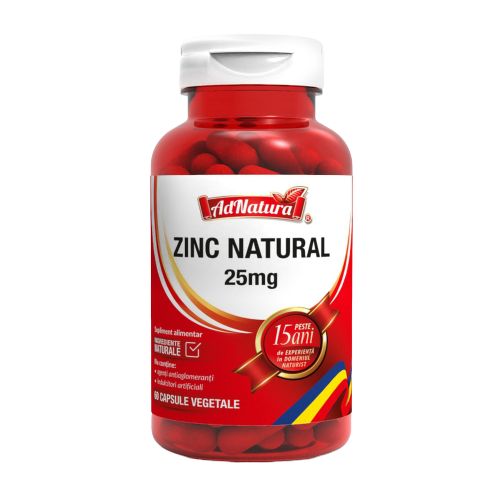 Zinc Natural, 60 capsule, AdNatura